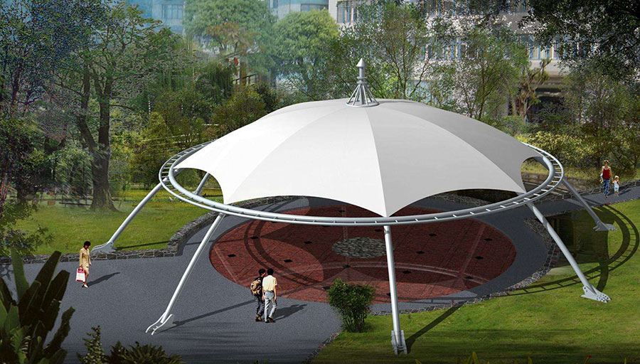 膜结构景观