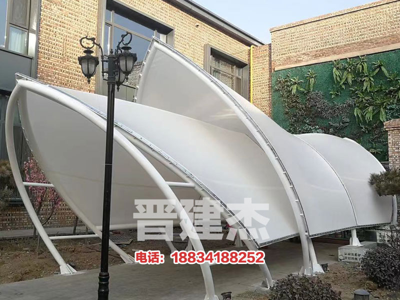 案例展示-膜结构景观棚