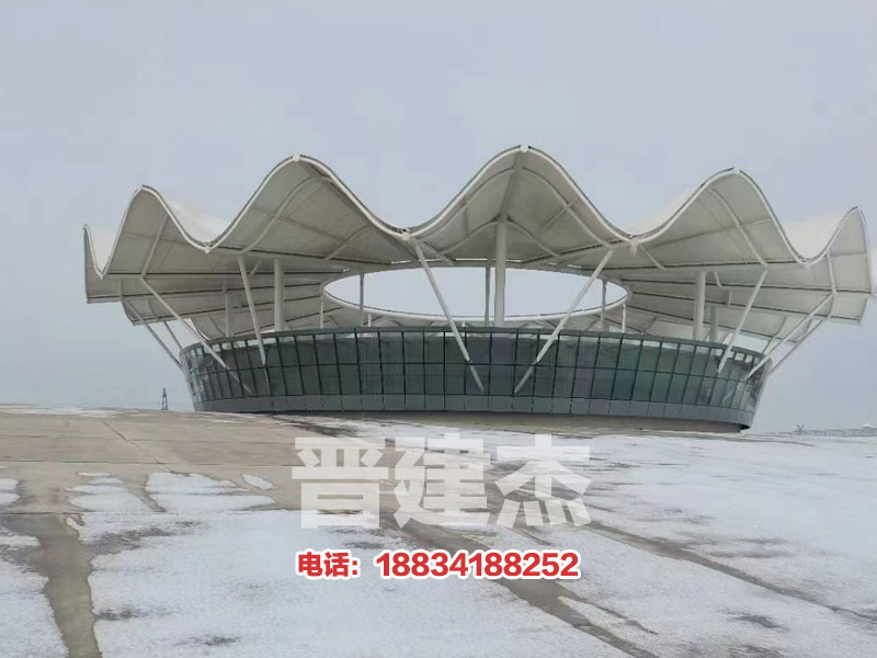 案例展示-膜结构景观棚
