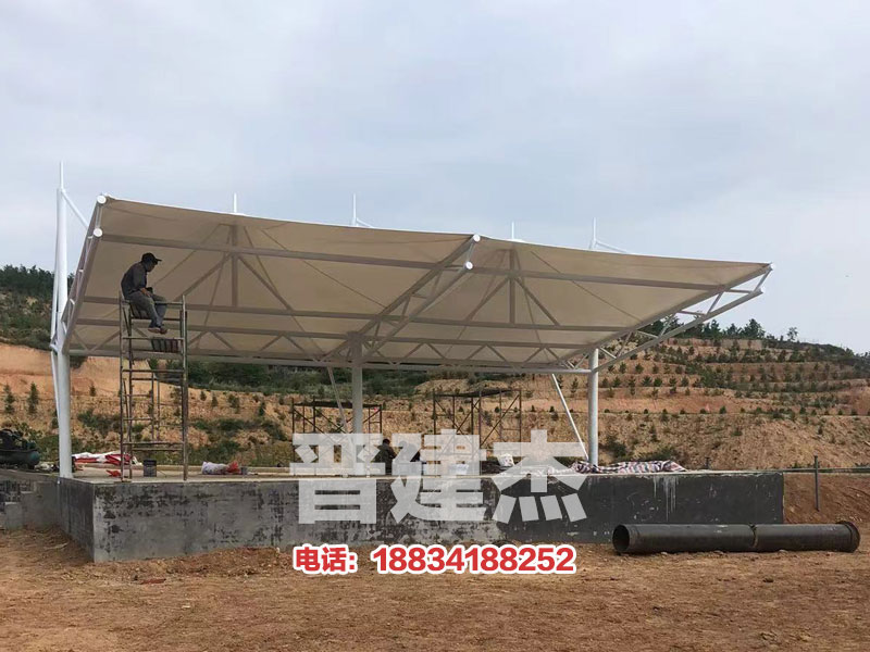 案例展示-膜结构看台